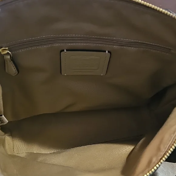 Coach Kacey Satchel TriColor Shoulder Bag - Picture 4 of 5